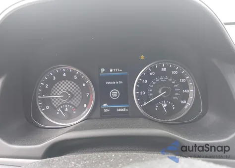 2019 Hyundai Elantra Limited z USA, uszkodzony, nr VIN 5NPD84LF0KH446687